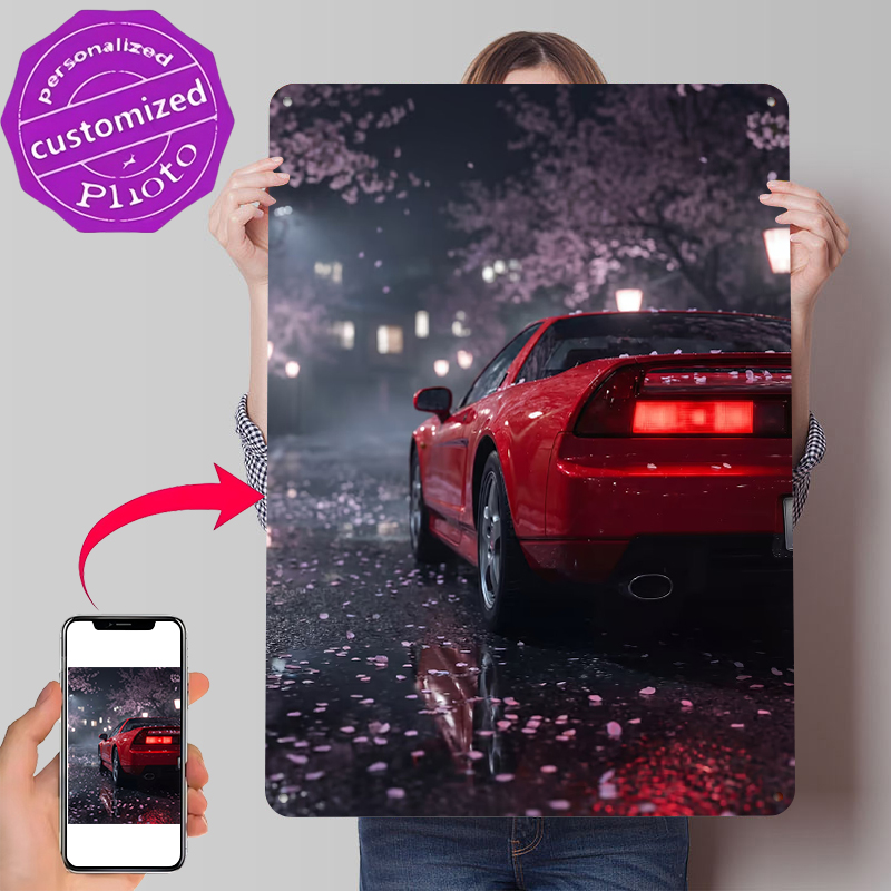 Retro Gaming At Home - Nsx Sports Car Under Cherry Blossoms