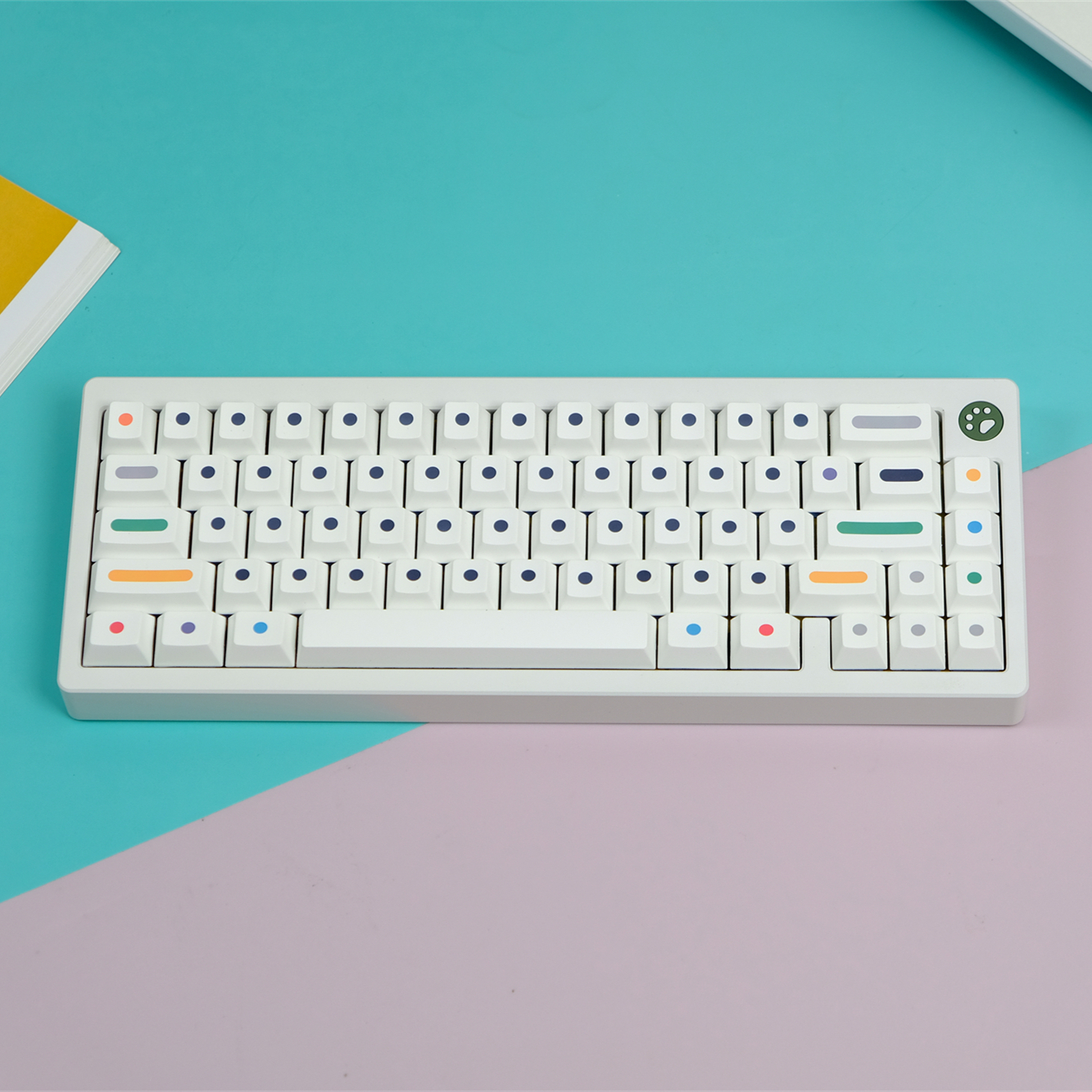 Retro Gaming Keycaps - PBT Keycap GMK Dots Keycaps Cherry