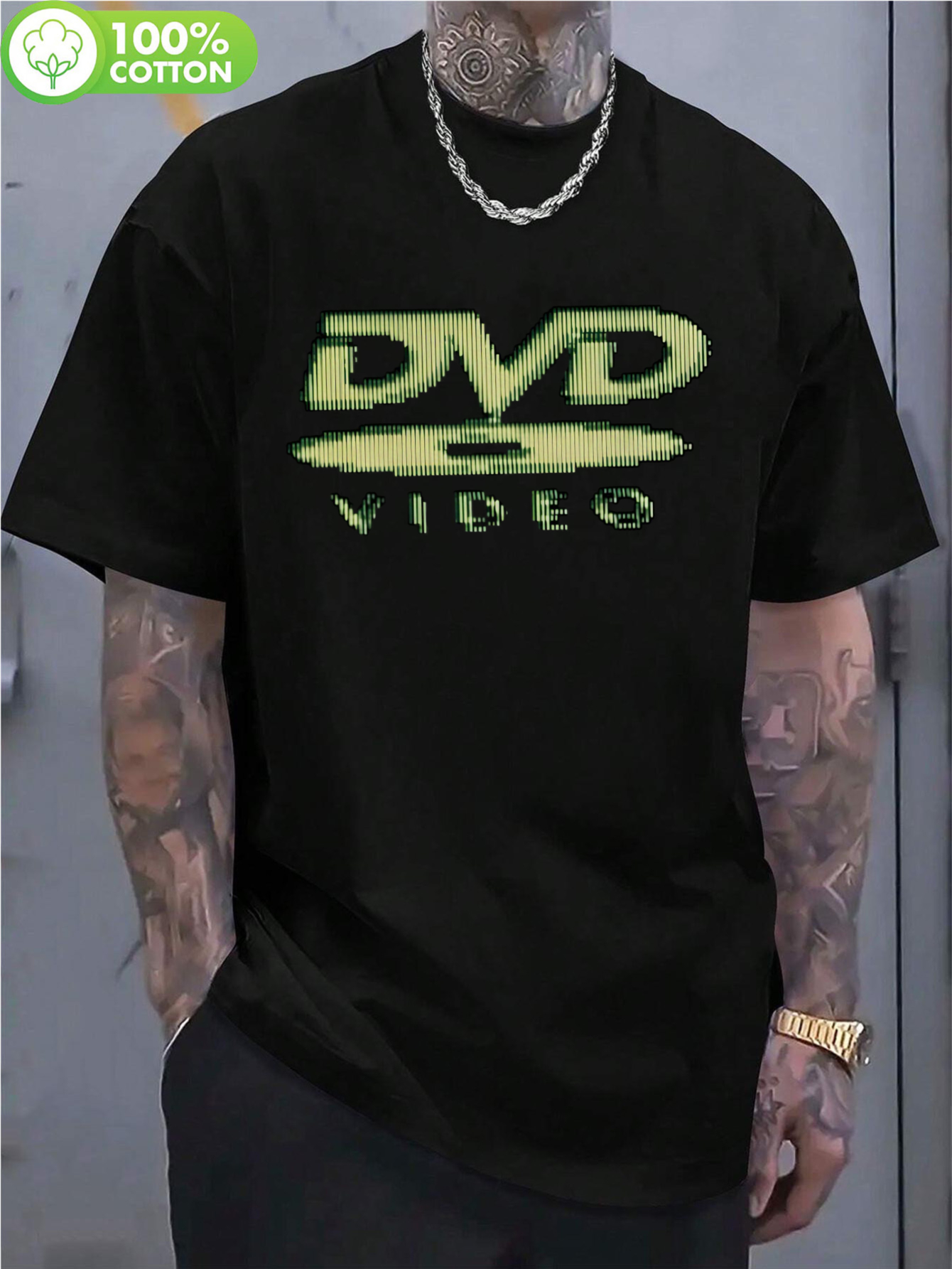 Retro Gaming Event - Men's 90s Retro DVD Video T-Shirt/Jacket