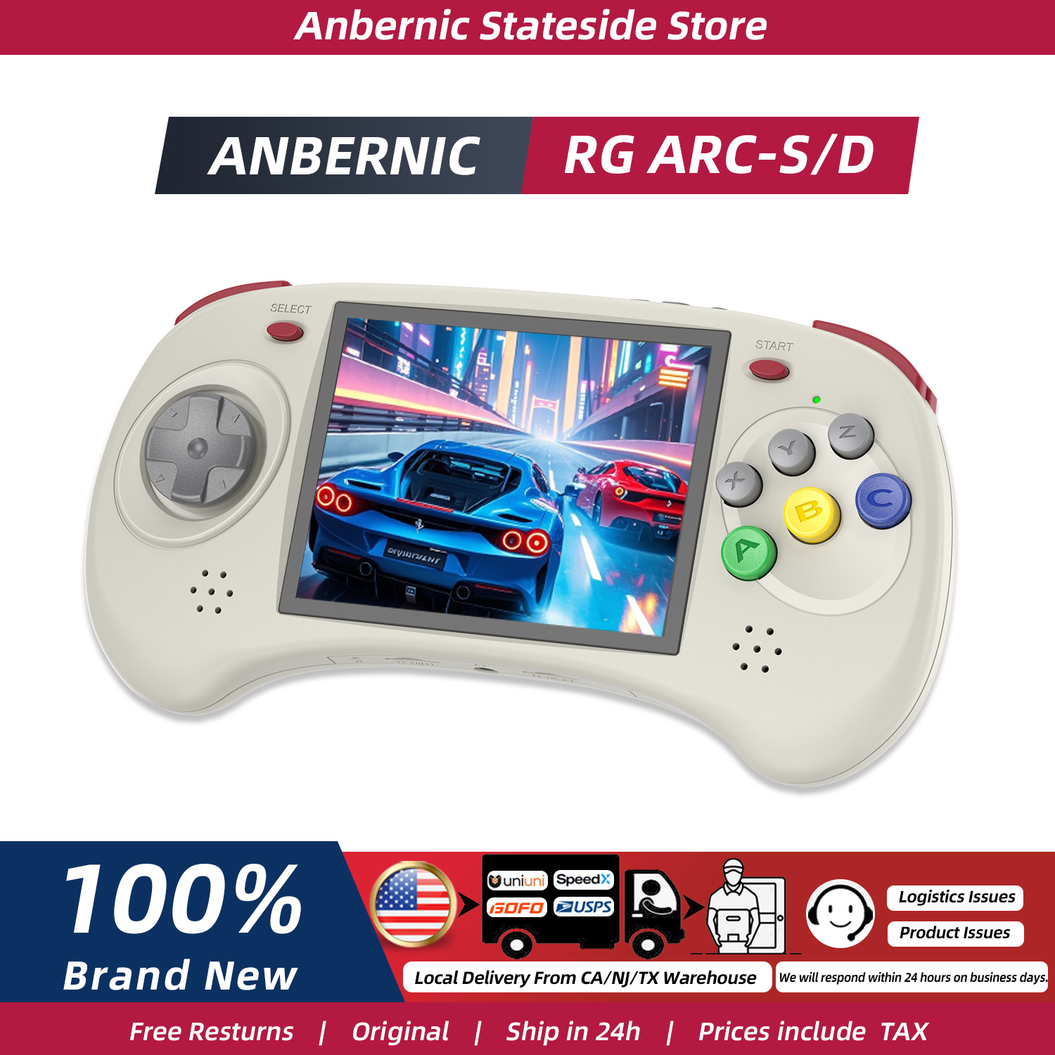 Retro Gaming Arcade Console - ANBERNIC RG ARC-D RG ARC-S Retro