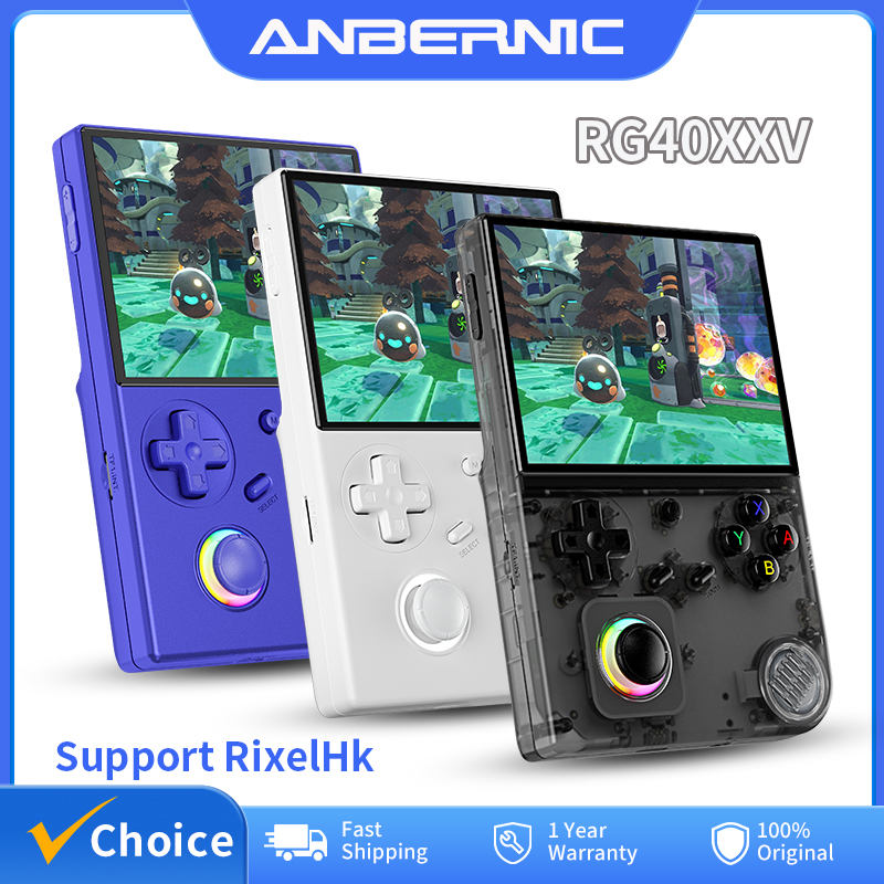 ANBERNIC RG40XXV Retro Handhel - Retro Gaming Console Lego reseña y precio