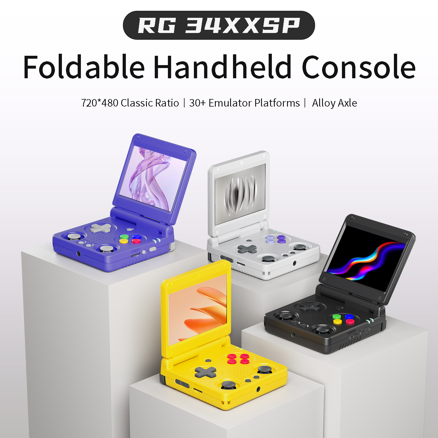 Anbernic RG34XXSP RG35XXSP Fli - Retro Gaming Arcade Console reseña y precio