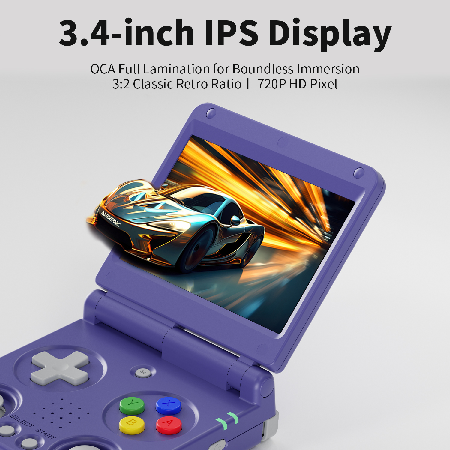 Anbernic RG34XXSP RG35XXSP Fli - Retro Gaming Arcade Console reseña y precio
