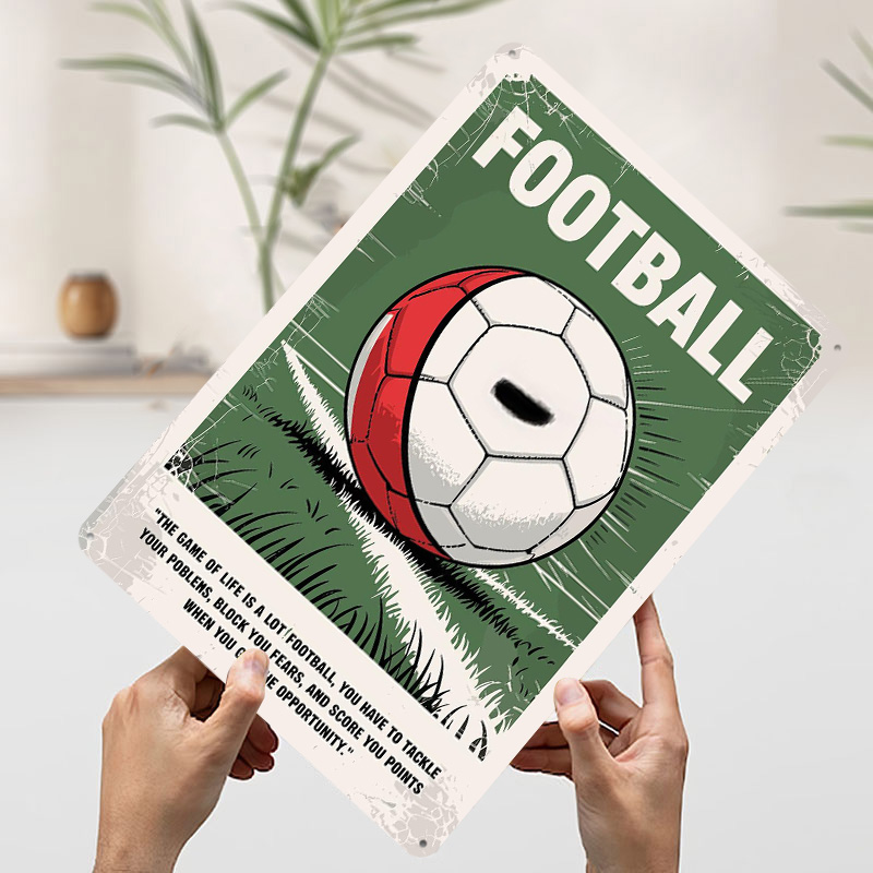 Soccer Ball Quotes Poster Cust - Retro Gaming Quotes reseña y precio