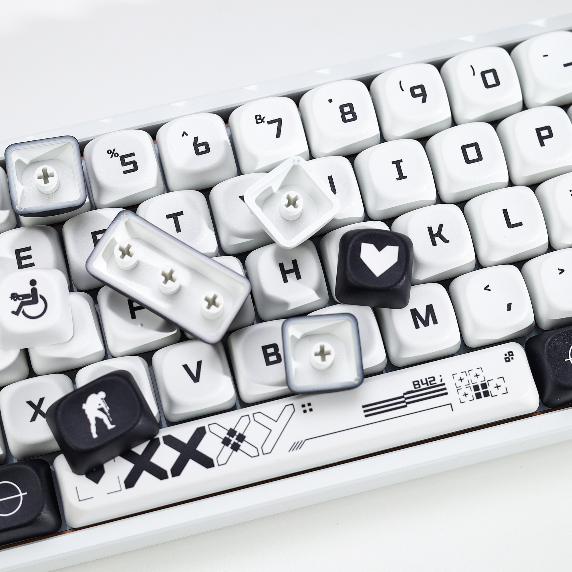 KBDiy PrintStream Keycaps csgo - Retro Gaming Keycaps reseña y precio
