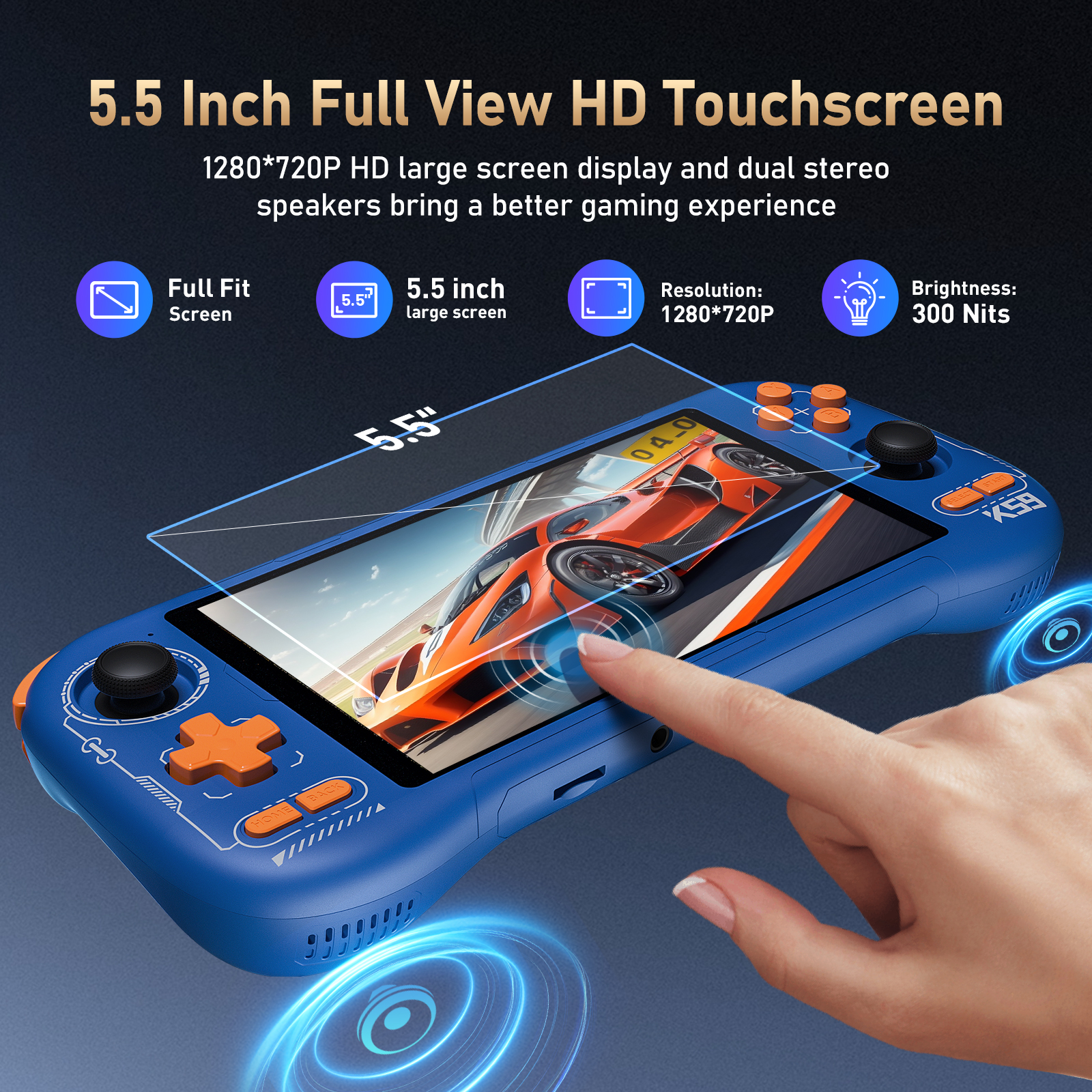 K59 Pro Android 14 Handheld Ga - Retro Gaming Arcade Console reseña y precio