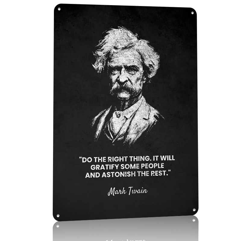 Mark Twain Do Right Thing Quot - Retro Gaming Quotes reseña y precio