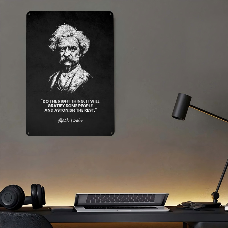 Mark Twain Do Right Thing Quot - Retro Gaming Quotes reseña y precio