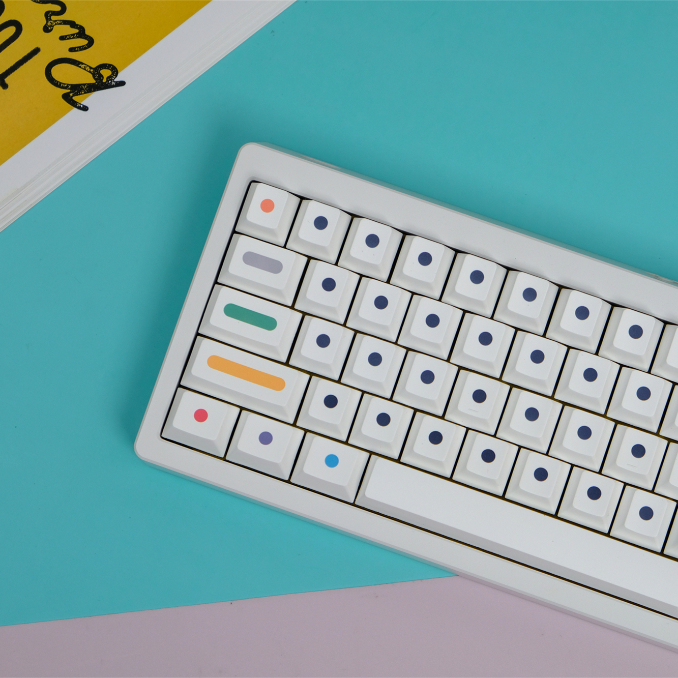 PBT Keycap GMK Dots Keycaps Ch - Retro Gaming Keycaps reseña y precio