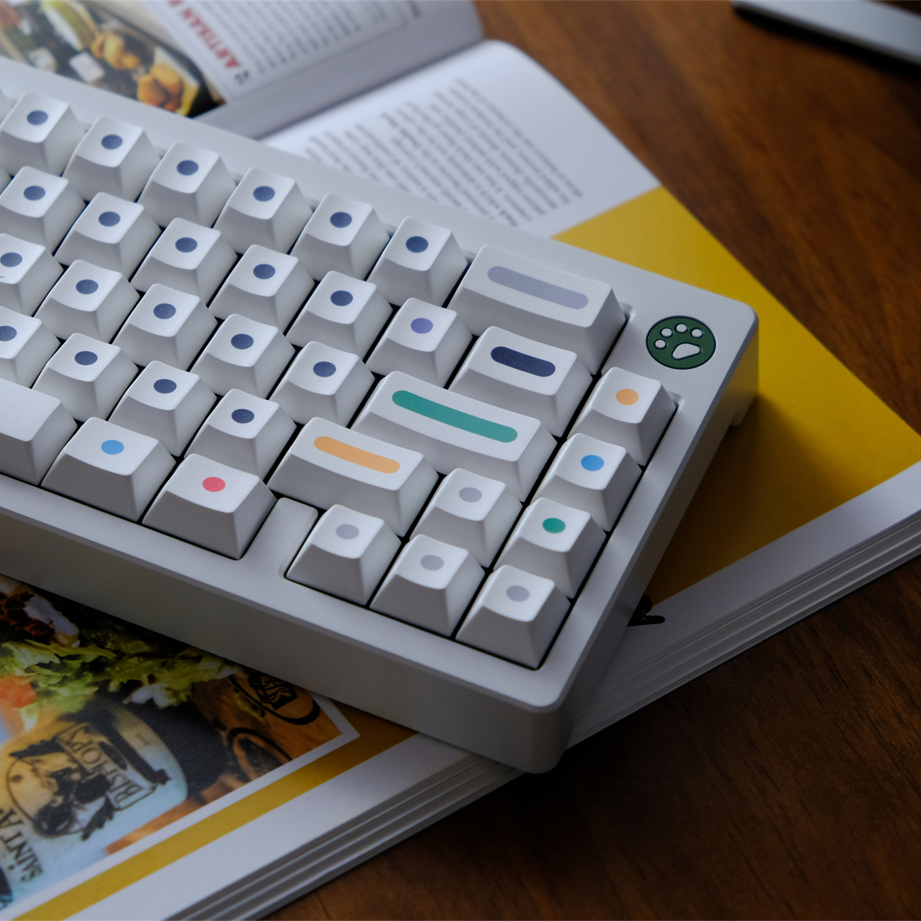 PBT Keycap GMK Dots Keycaps Ch - Retro Gaming Keycaps reseña y precio