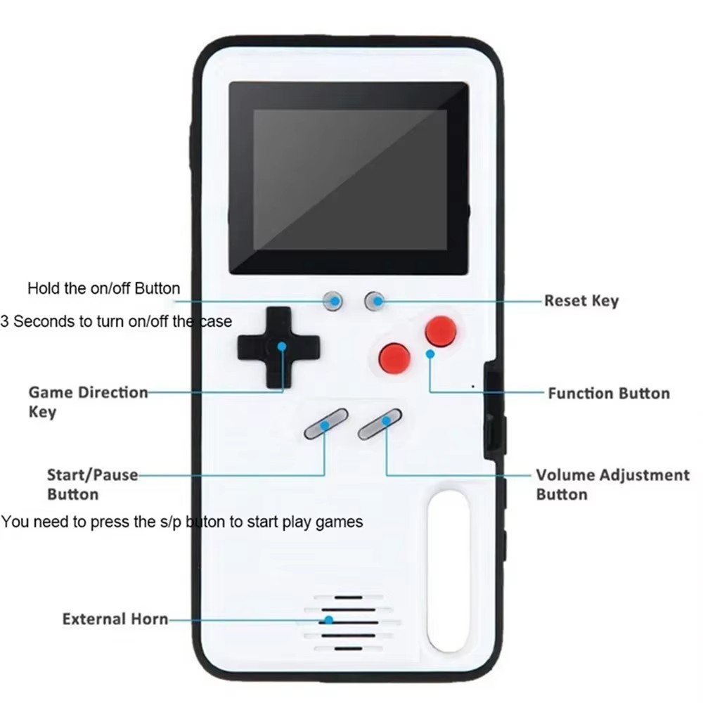 For iPhone 14 16 15 12 13 Pro  - Retro Gaming Pro reseña y precio