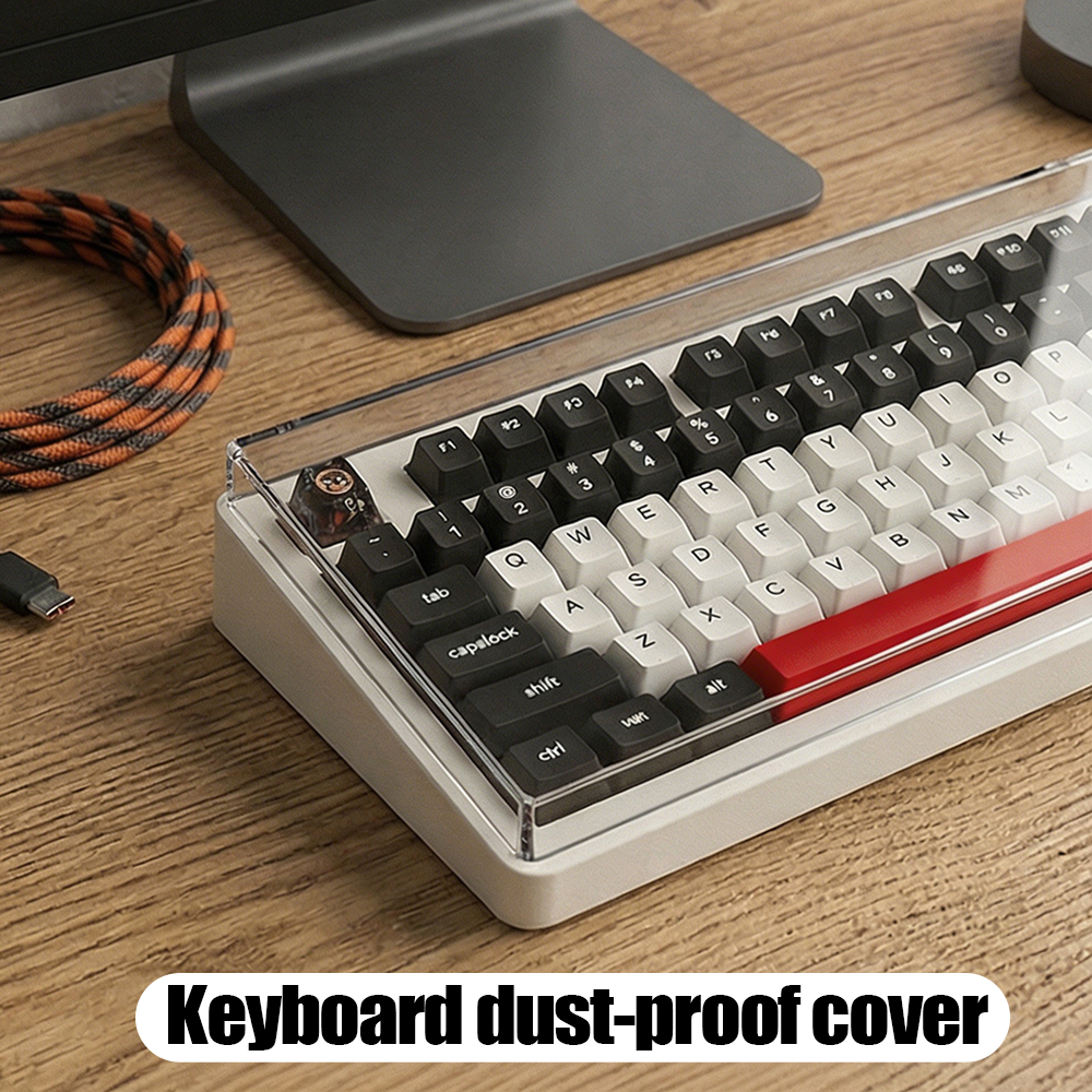 Clear Acrylic Mechanical Keybo - Retro Gaming Keycaps reseña y precio