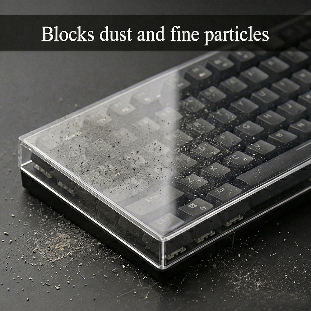 Clear Acrylic Mechanical Keybo - Retro Gaming Keycaps reseña y precio