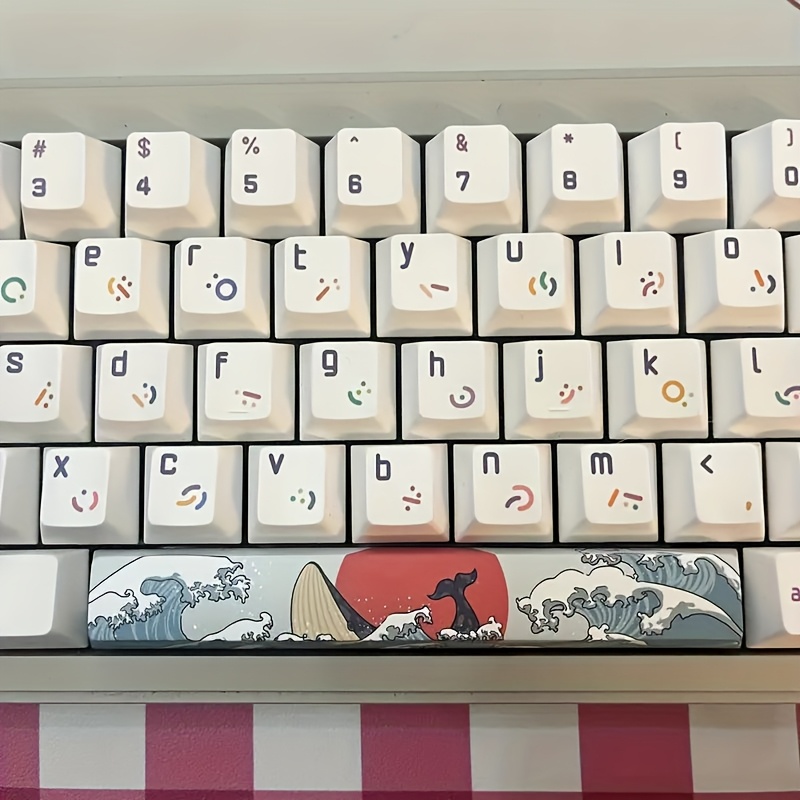 1pc/2pcs Coral Sea Keycaps,  P - Retro Gaming Keycaps reseña y precio