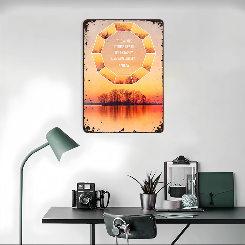 Seneca Quote 4 Printed Poster  - Retro Gaming Quotes reseña y precio
