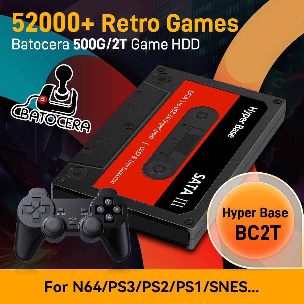 Batocera 500G/2T Emulator Game - Retro Gaming Pro reseña y precio