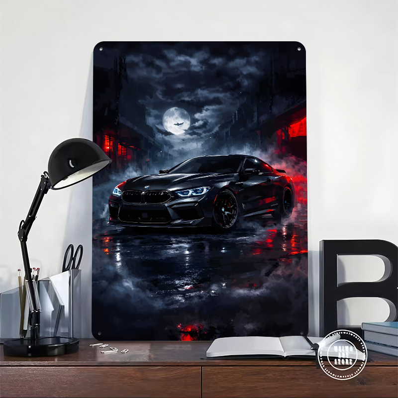 Dark Night Sports Car M8 With  - Retro Gaming At Home reseña y precio