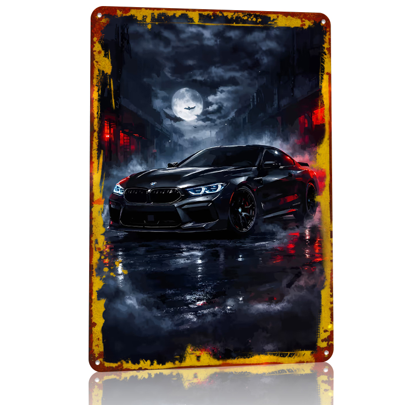 Dark Night Sports Car M8 With  - Retro Gaming At Home reseña y precio