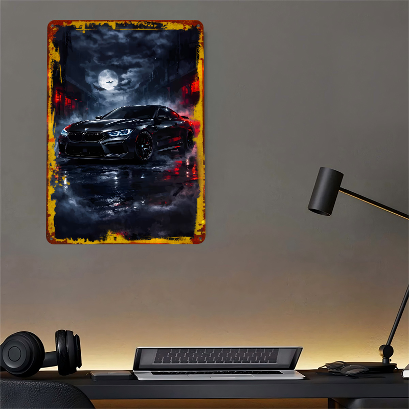 Dark Night Sports Car M8 With  - Retro Gaming At Home reseña y precio