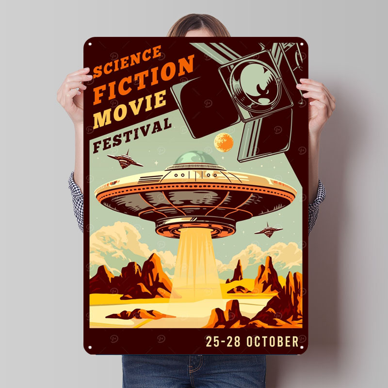 Sci-Fi Movie Festival Poster M - Retro Gaming Festival reseña y precio