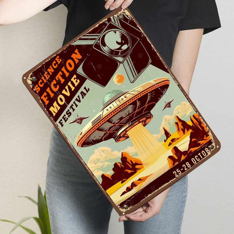 Sci-Fi Movie Festival Poster M - Retro Gaming Festival reseña y precio