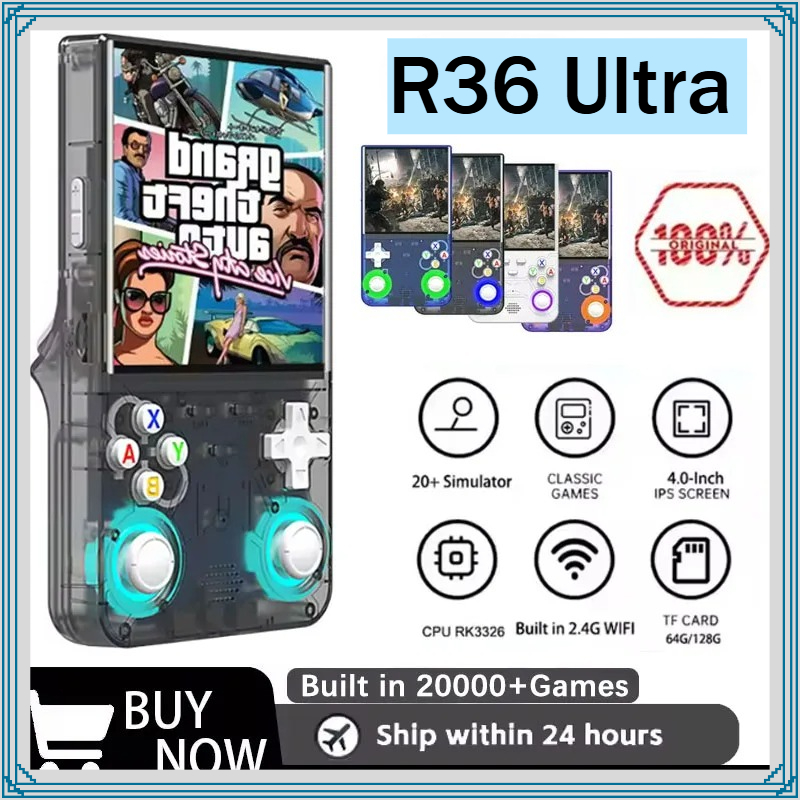 R36Ultra Retro Handheld Game C - Retro Gaming Festival reseña y precio