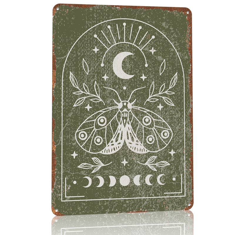 Moth and Moon Poster Customize - Retro Gaming At Home reseña y precio