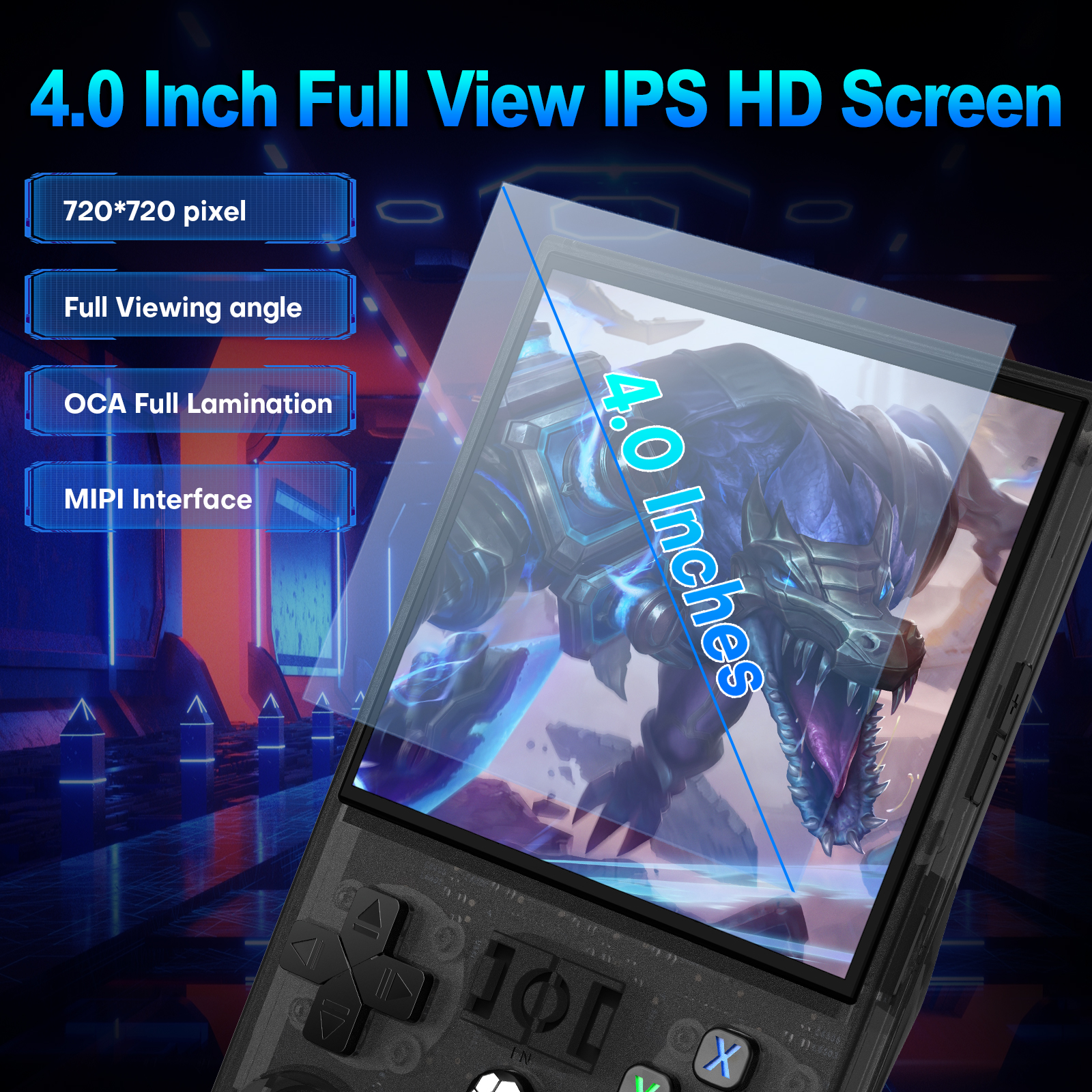 Open Source R36MAX Portable Vi - Retro Gaming Arcade Console reseña y precio