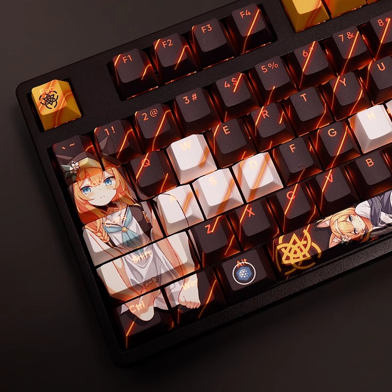 108 Keys/set Blue Archive Loch - Retro Gaming Keycaps reseña y precio