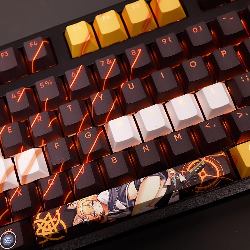108 Keys/set Blue Archive Loch - Retro Gaming Keycaps reseña y precio