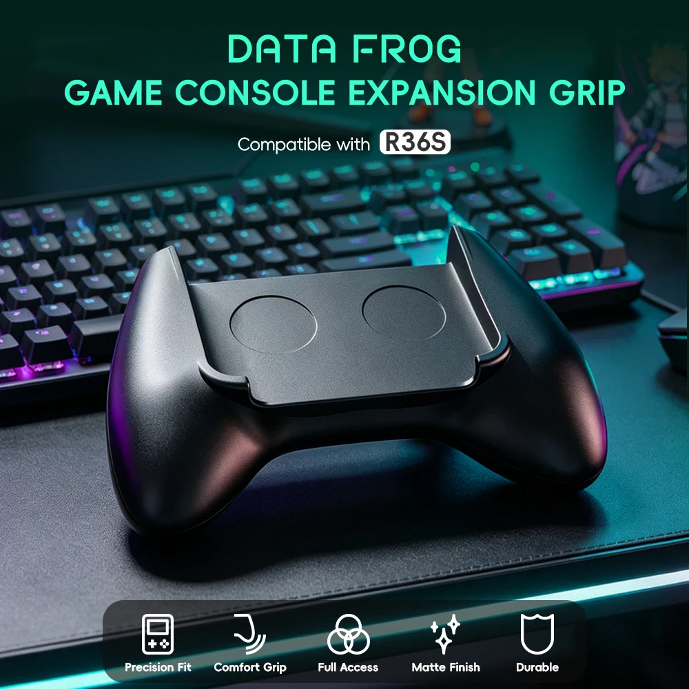 Data Frog R36S Game Grip Ergon - Retro Gaming Consoles reseña y precio