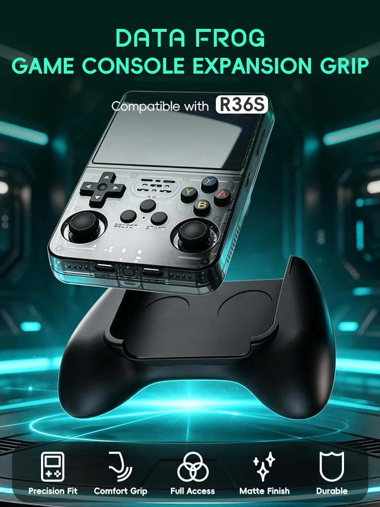Data Frog R36S Game Grip Ergon - Retro Gaming Consoles reseña y precio