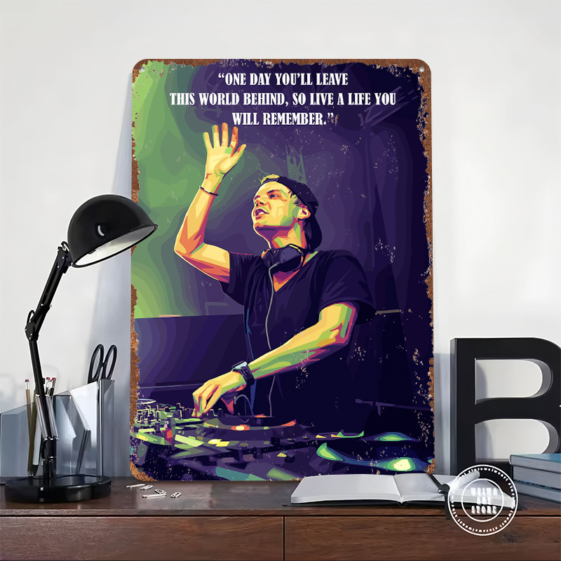 Avicii Quotes Printed Poster C - Retro Gaming Quotes reseña y precio