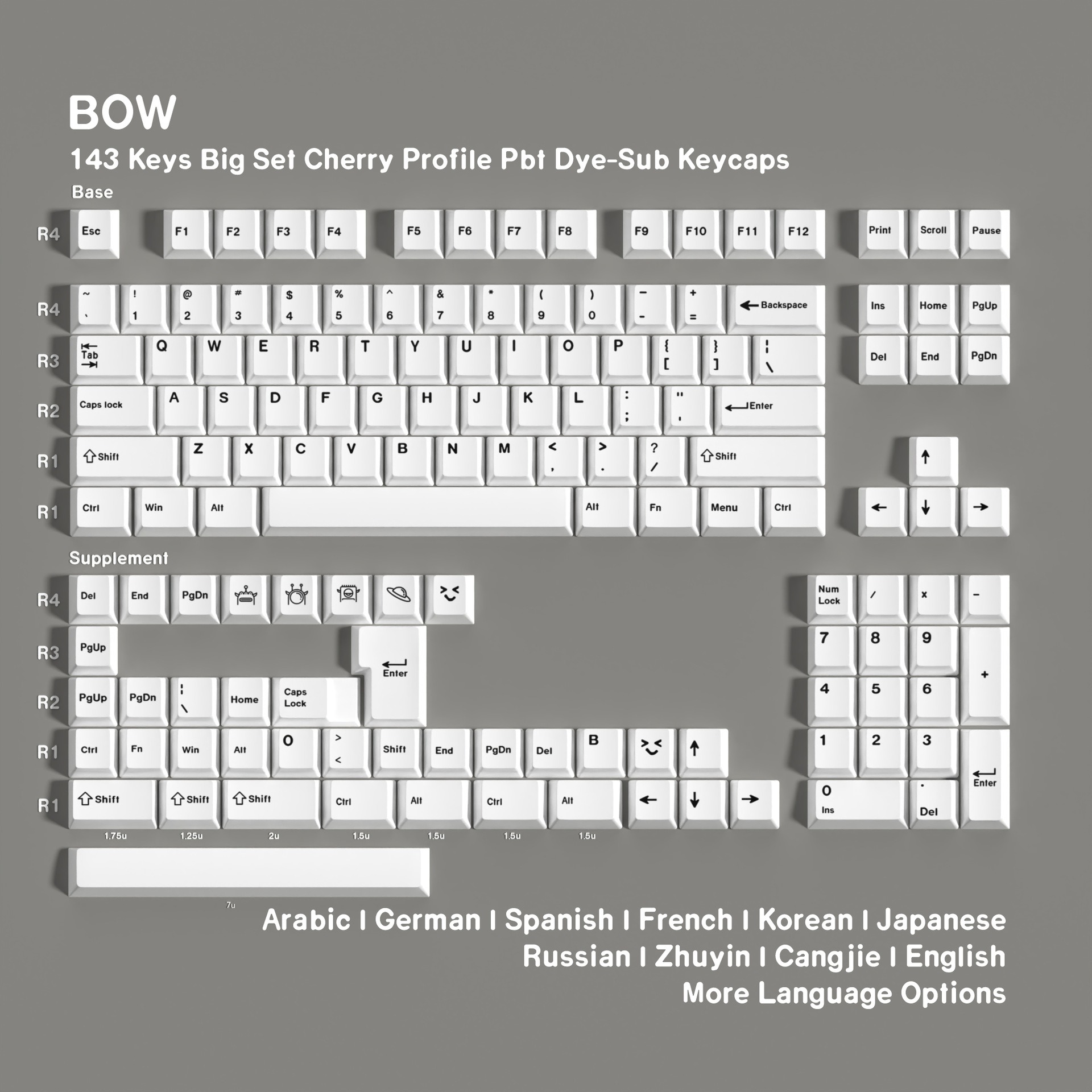 Mechanical Keyboard GMK BOW ke - Retro Gaming Keycaps reseña y precio
