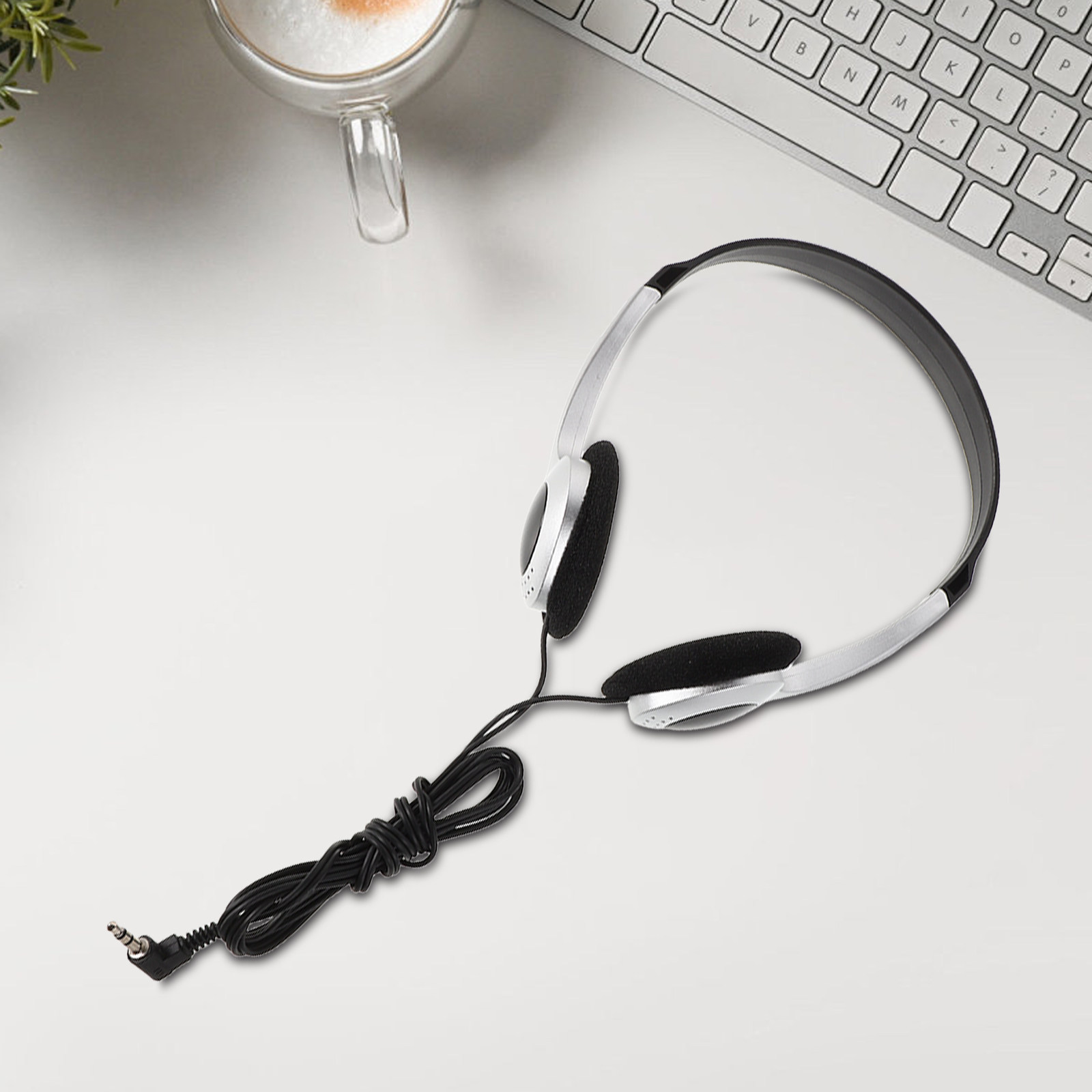 Retro Style Silver on-Ear Head - Retro Gaming On Phone reseña y precio