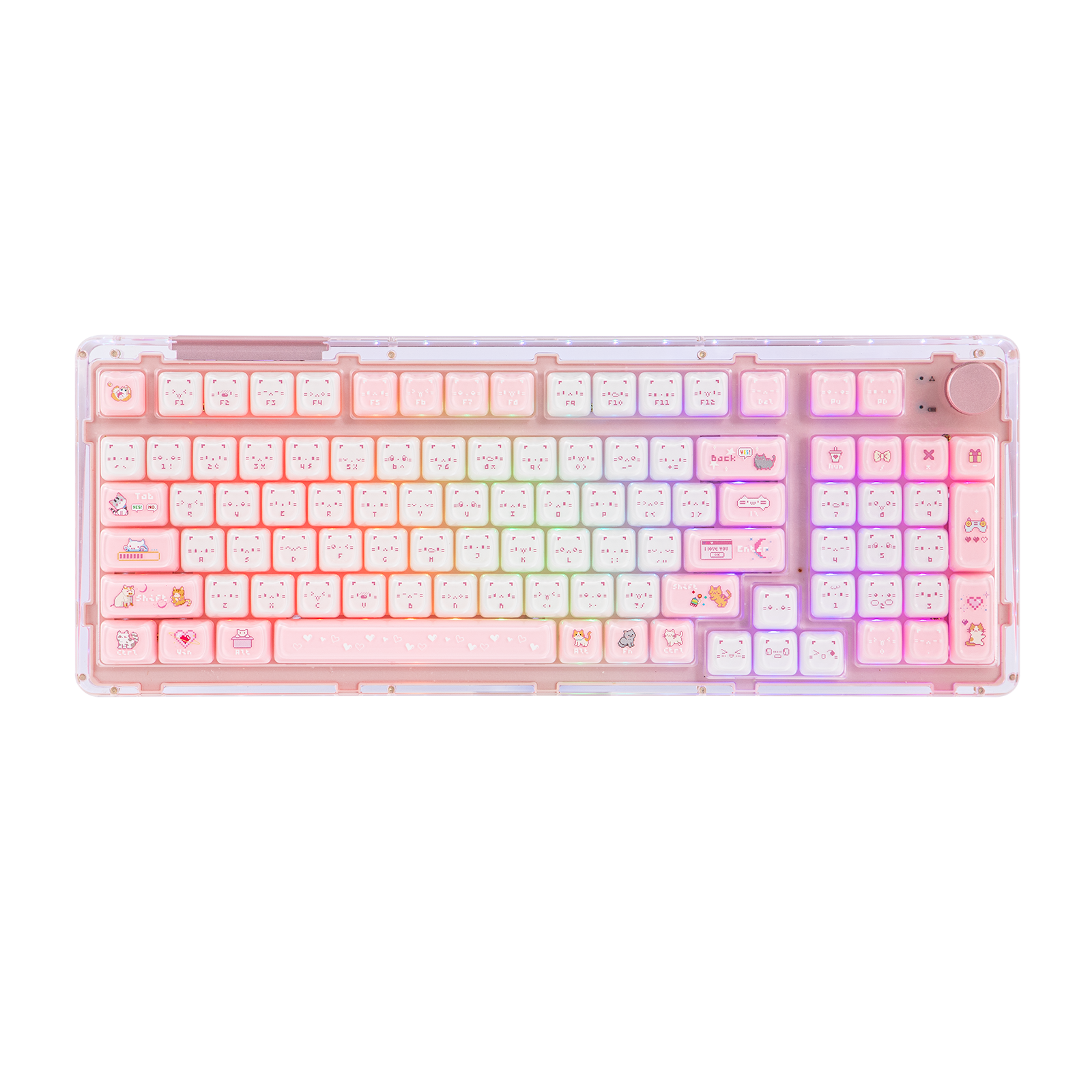 KiiBOOM Mewsic Jelly Keycap Se - Retro Gaming Keycaps reseña y precio