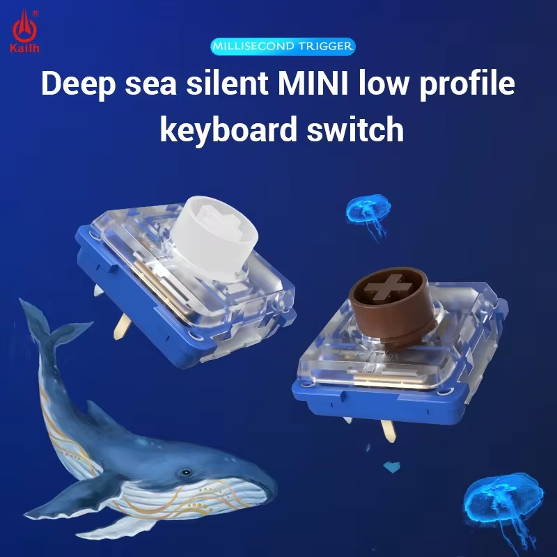 Kailh Deep Sea Silent Mini Hit - Retro Gaming Keycaps reseña y precio