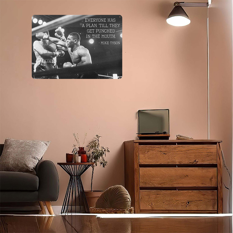 Mike Tyson Quote 3D Texture Me - Retro Gaming Quotes reseña y precio