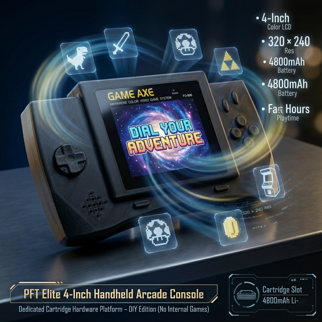 PFT Elite 4-Inch Handheld Arca - Retro Gaming Consoles reseña y precio