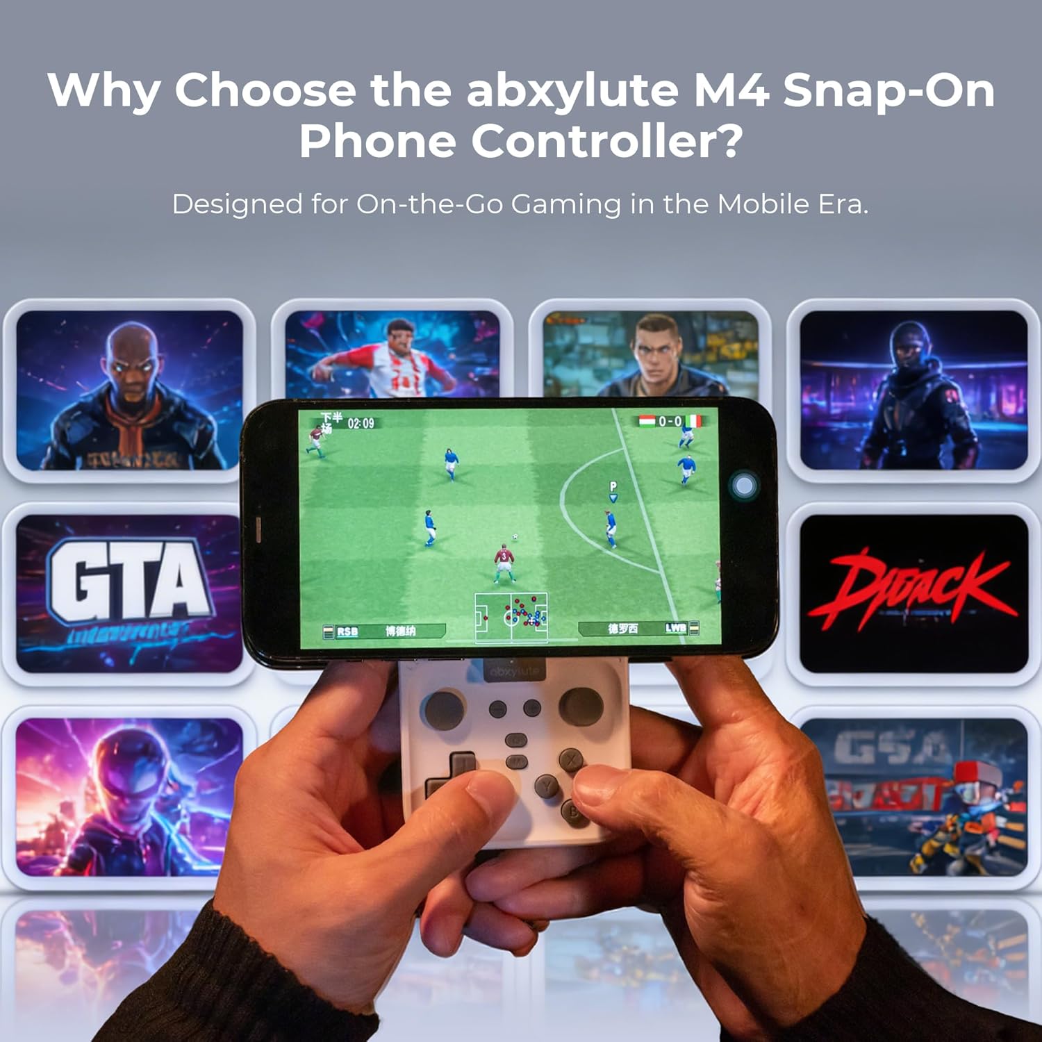M4 Snap-On Mobile Gaming Contr - Retro Gaming On Phone reseña y precio