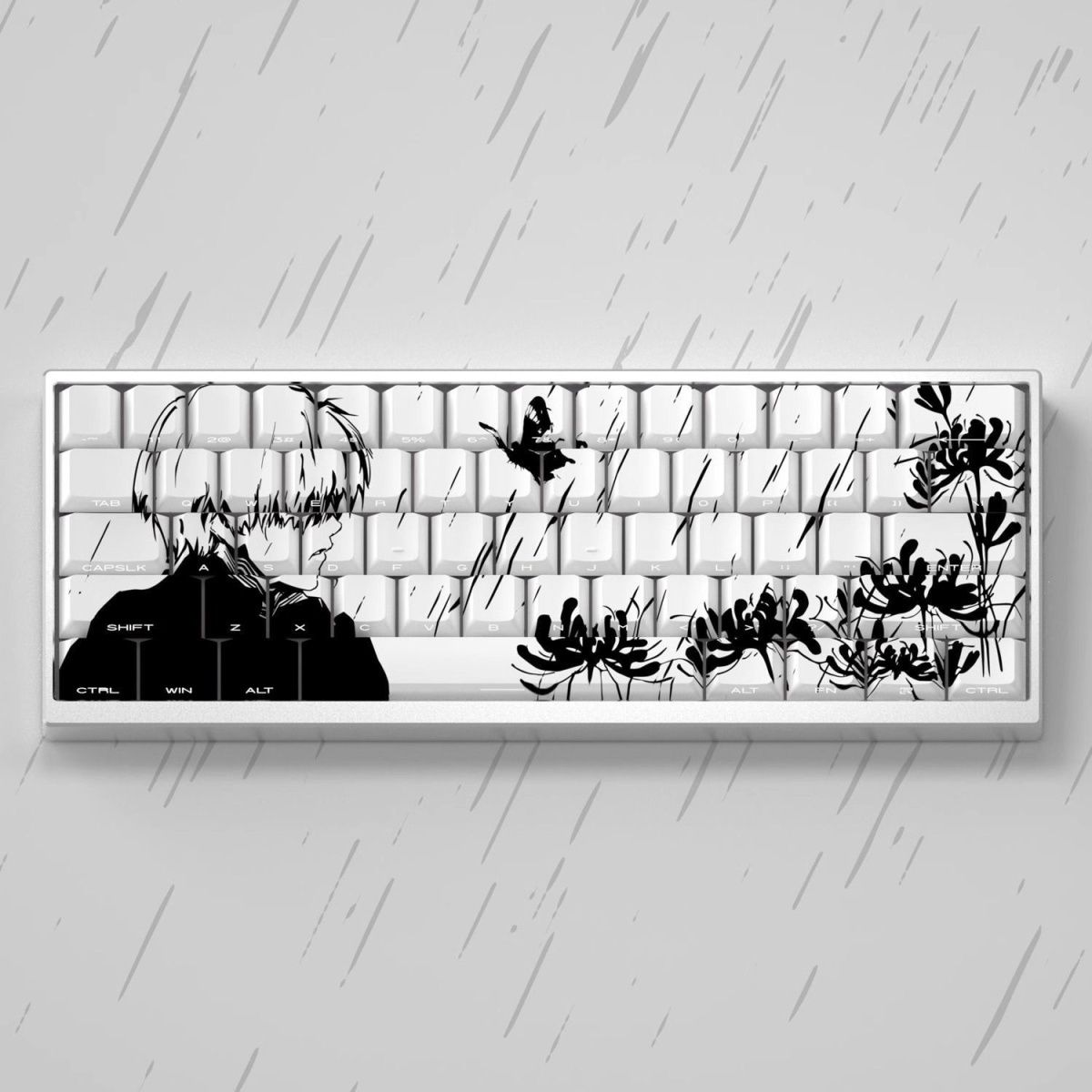 130 Key Tokyo Ghoul Theme Kane - Retro Gaming Keycaps reseña y precio
