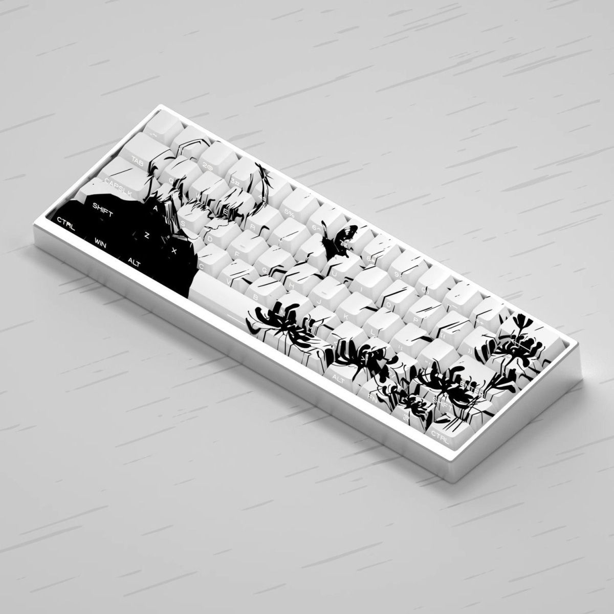 130 Key Tokyo Ghoul Theme Kane - Retro Gaming Keycaps reseña y precio