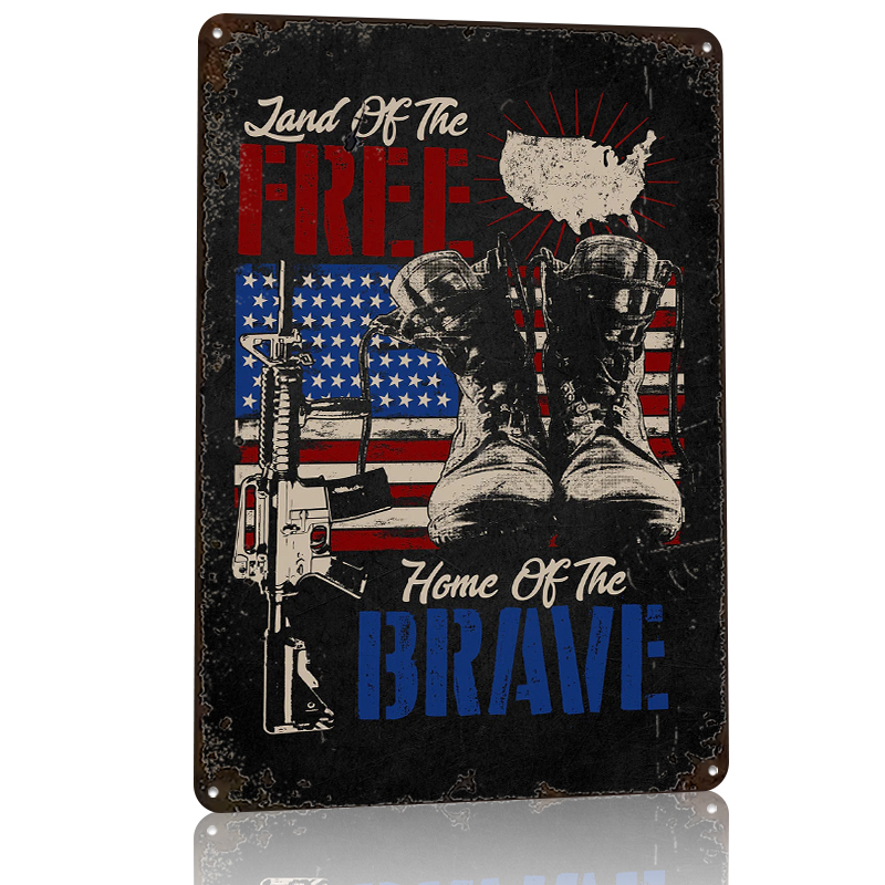 Veteran Military Quote Tinplat - Retro Gaming Quotes reseña y precio