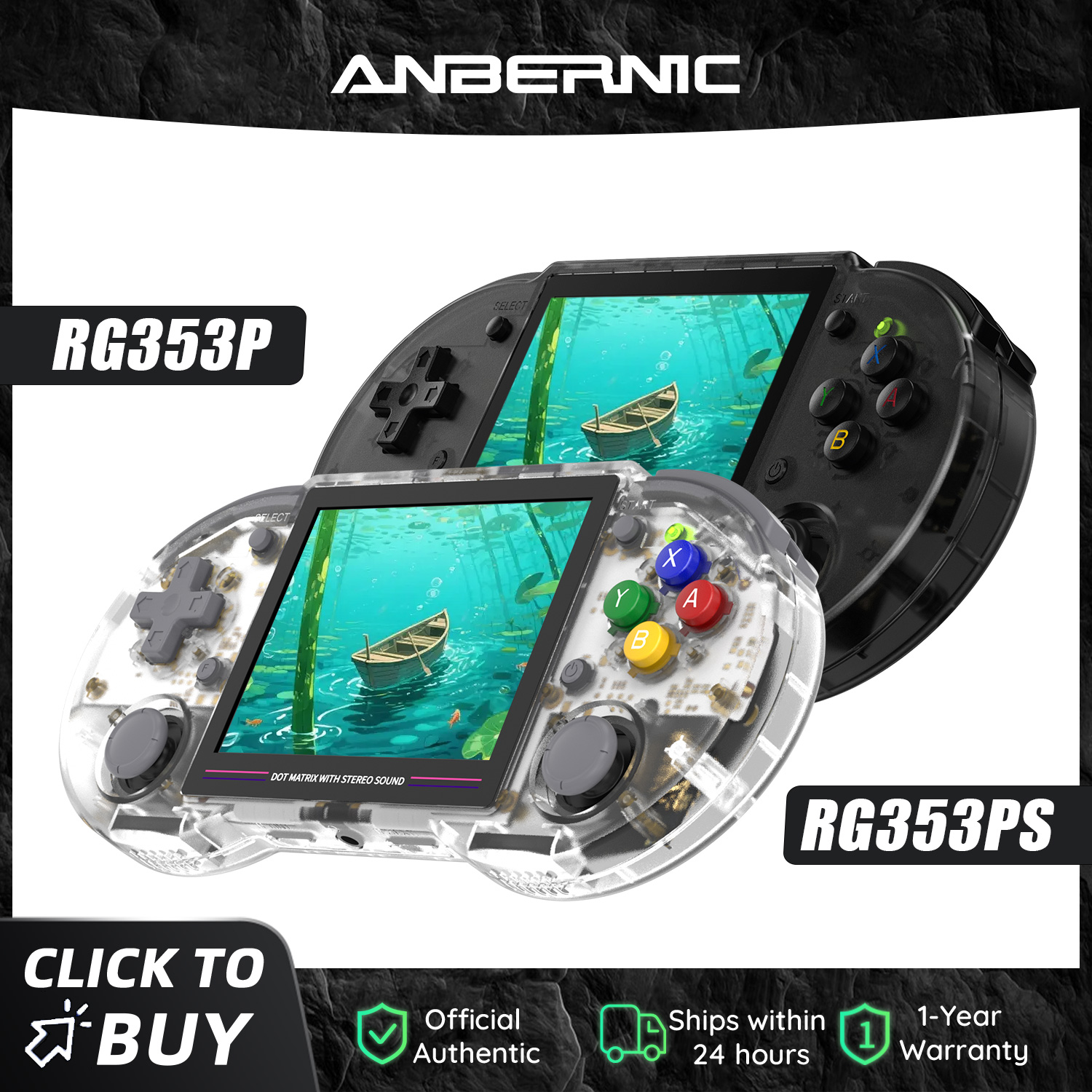 Anbernic  RG353P RG353PS 64 Bi - Retro Gaming Arcade Console reseña y precio