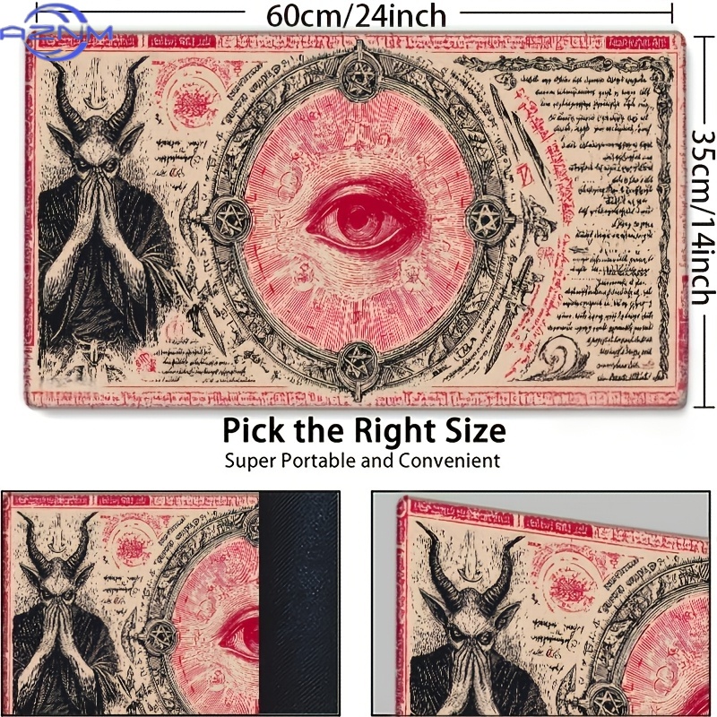 Retro Mystical Ram Eye Playmat - Retro Gaming Event reseña y precio