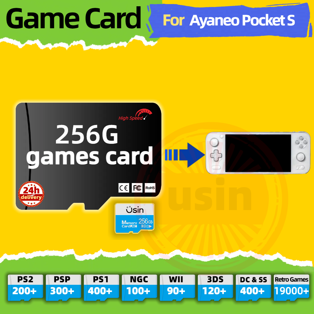 Game Card For Ayaneo Pocket S  - Retro Gaming Pro reseña y precio