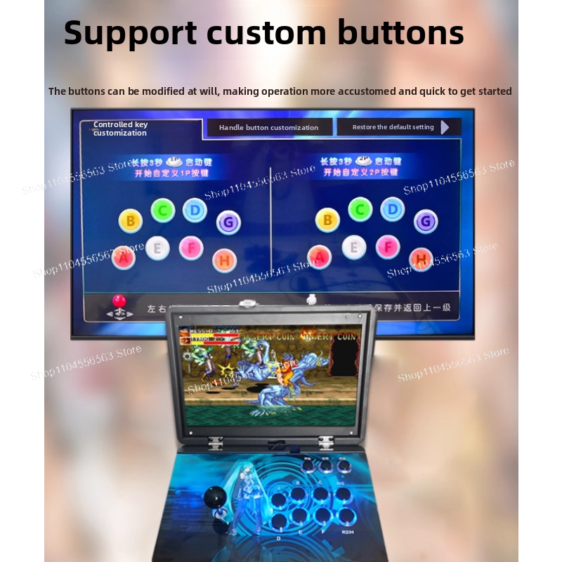Foldable Arcade Stick - Portab - Retro Gaming Arcade Console reseña y precio