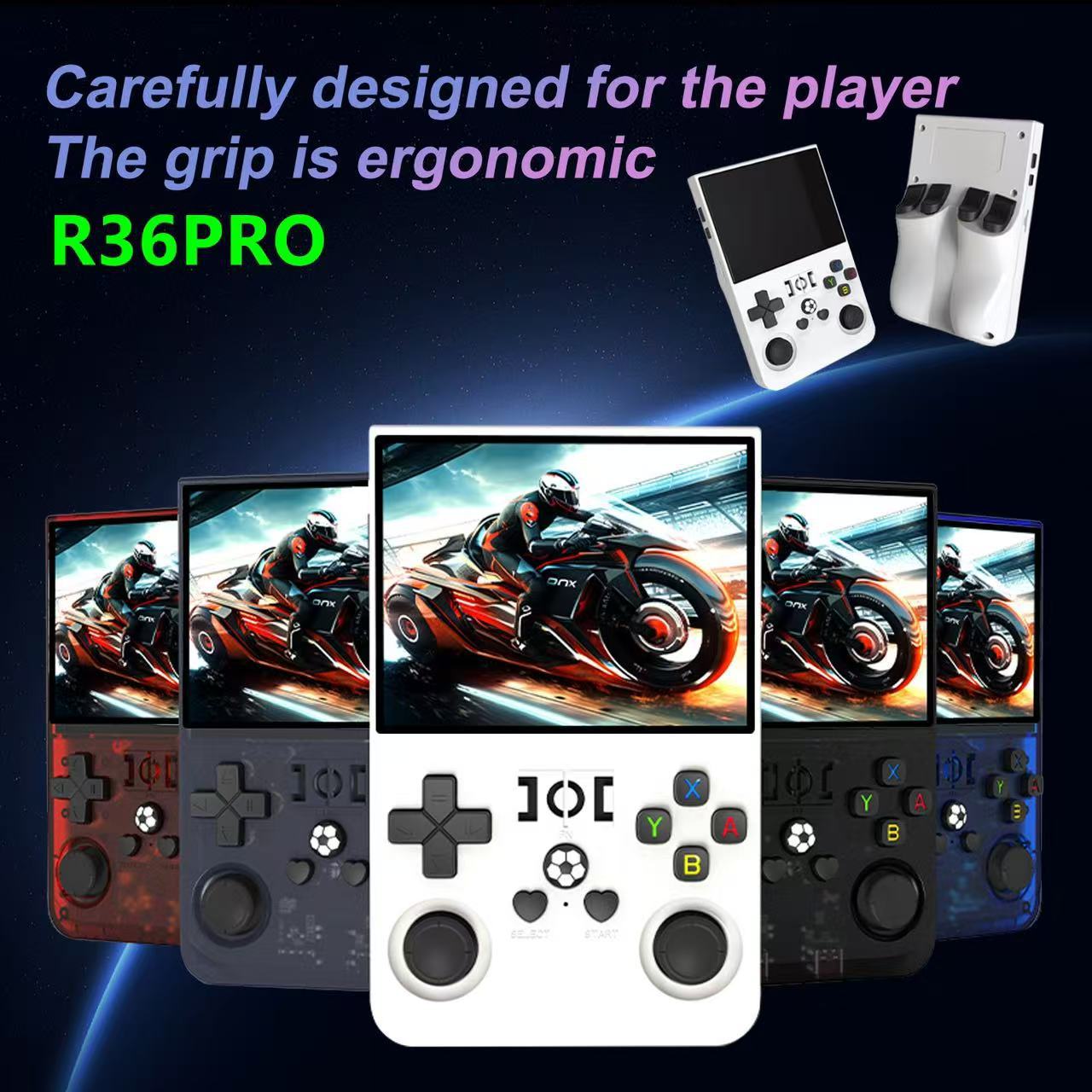 New R36PRO R36MAX Open Source  - Retro Gaming Arcade Console reseña y precio