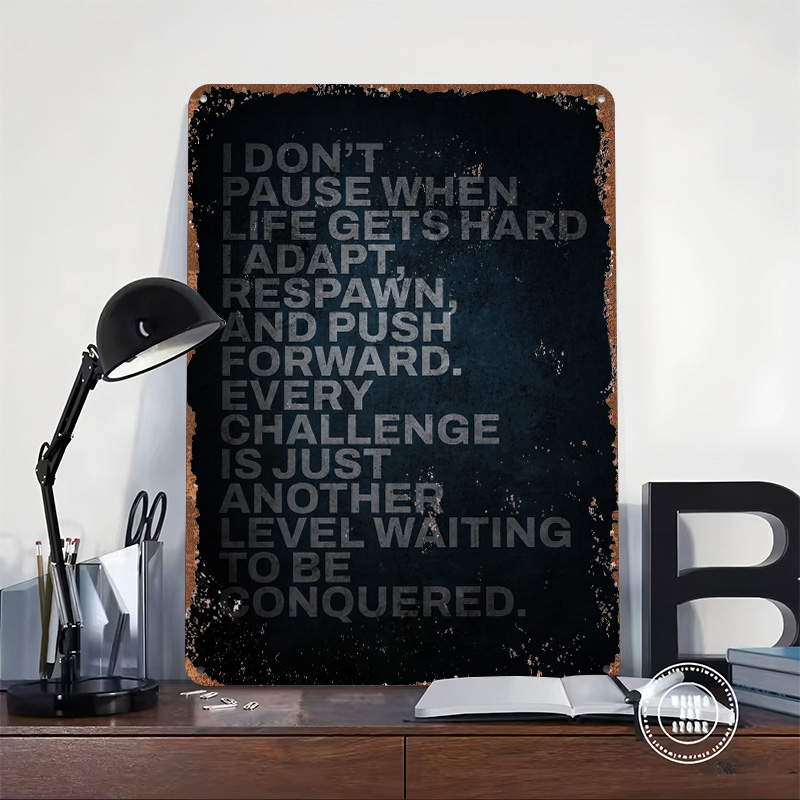 Motivational Gaming Quote Tinp - Retro Gaming Quotes reseña y precio