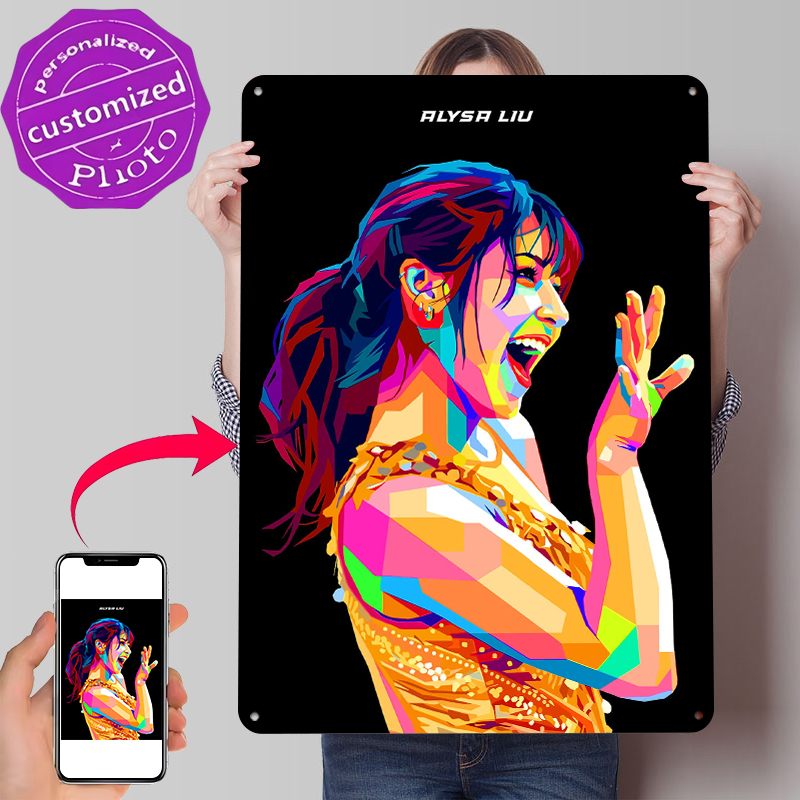 Alysa Liu Smile Metal Poster W - Retro Gaming At Home reseña y precio
